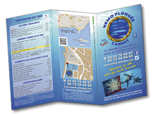Flyer dépliant triptyque Cotonou